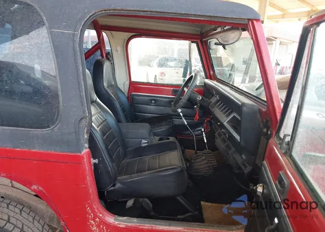 1987 Jeep Wrangler Sport z USA, uszkodzony, nr VIN 2BCCL813XHB504854